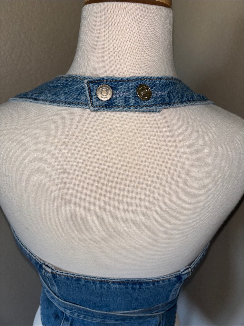 Reformation Gaia Denim Halter Top - Picture 9 of 9